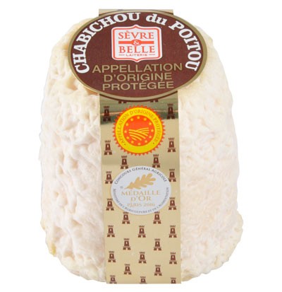 Le Chabichou du Poitou AOP 150g - fromage de chèvre au lait cru moulé à la louche - gamme coupe - Sèvre & Belle