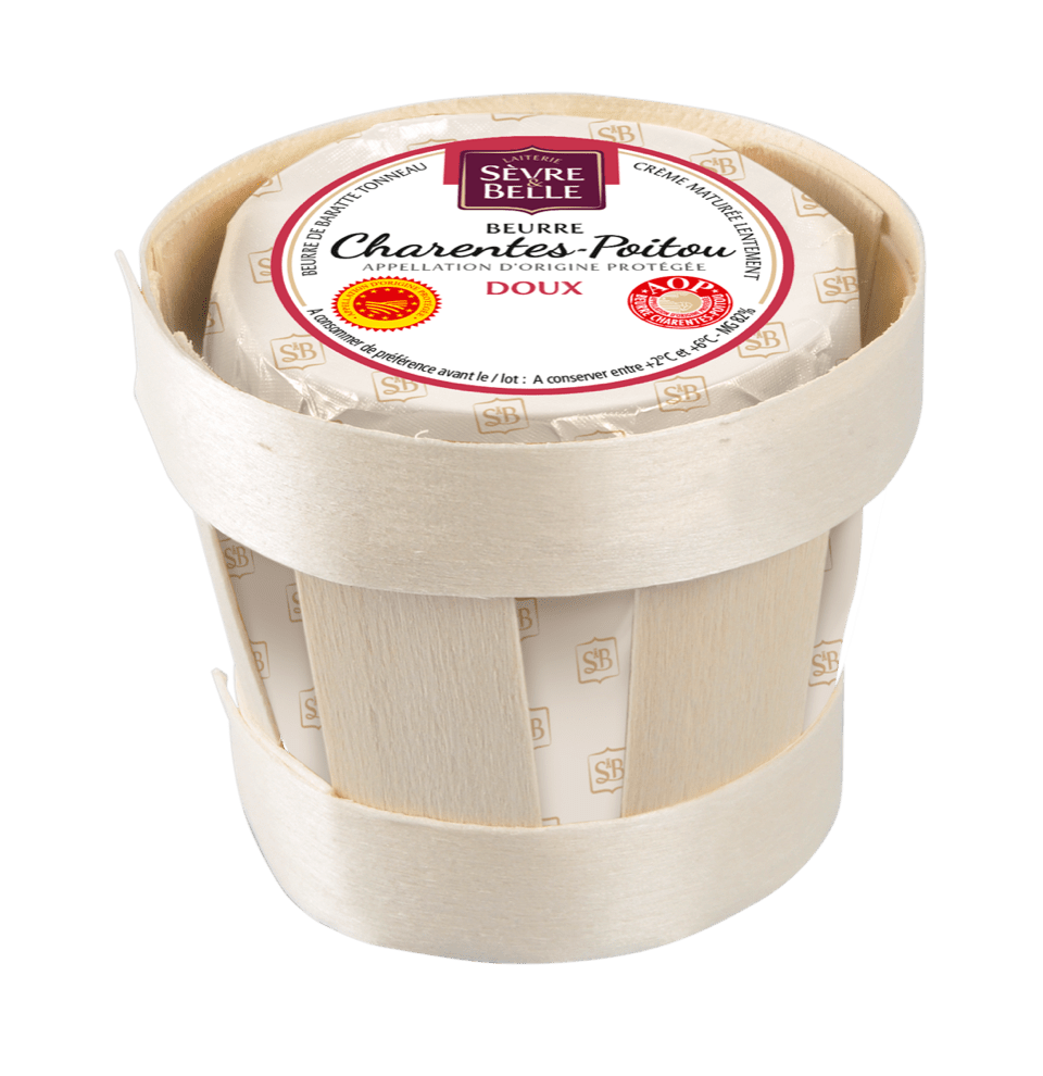 Beurre doux AOP Charentes-Poitou Sèvre & Belle